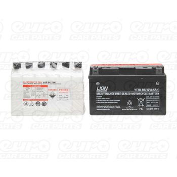 Motorcycle Battery (YT7B-BS)