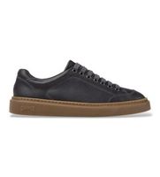 camper para hombre k101105-013 zapatillas de piel runner twentyfive gris 44 plano cordones casual