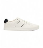 boss para hombre 50522833 zapatillas aiden beige 42 blanco plano cordones casual