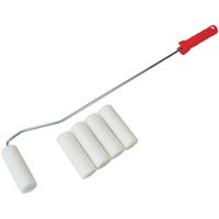6pc long reach paint roller set
