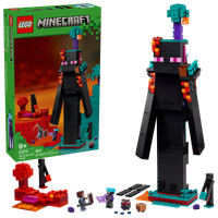 lego lego minecraftr la torre del enderman 21279 - 867 piezas