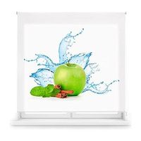 estor enrollable translucido con estampado - estor tamano 170x180 - estor modelo mintapple  blindecor