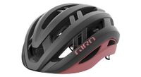 casco de carretera giro aries spherical negro rosa