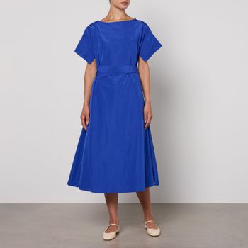 Weekend Max Mara Finish Taffeta Dress - UK 8 - Cornflower Blue