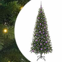 arbol de navidad  decoraciones de navidad artificial con 300 led verde 180 cm pe y pvc