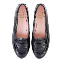 mocasin charol coco negro