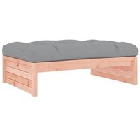 taburete de jardin  otomana de jardin  reposapies de jardin madera maciza de abeto douglas 120x80 cm