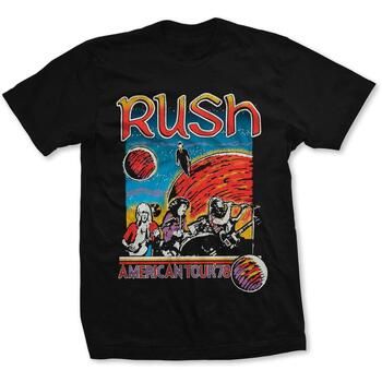 Rush Tops y Camisetas US Tour 1978 para hombre