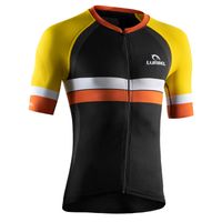 maillot de mtb lurbel cycling fury ahorra 40 - m gris marengo  amarillo