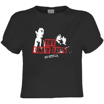 Amplified Clothing Camiseta manga larga Pete And Carl para mujer