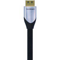sandstrom s1hdm215 hdmi cable with ethernet - 1 m silver