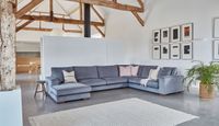 ashdown u-shaped sofa with left or right chaise