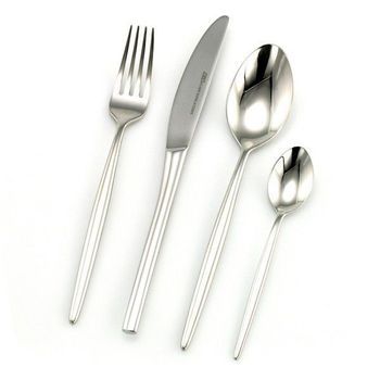 Juego De Cubiertos En Acero Inoxidable (24 Piezas) Siena, 6 Cucharas, 6 Tenedores, 6 Cuchillos, 6 Cucharas De Postre