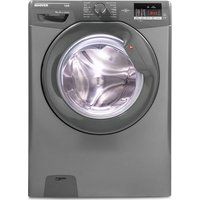 hoover link dhl 1492dr3r nfc 9 kg 1400 spin washing machine - graphite graphite