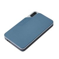 intenso tx100 disco duro externo ssd 2tb usb-c azul