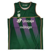 camiseta unicaja malaga verde liga endesa 2025-26 joma