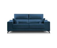 sofa noelia 3 plazas color azul marino