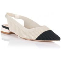 angela d bailarinas sandalia plana - bicolor para mujer