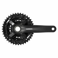 shimano juego bielasplatos acera fc-mt210 24 mm 175 mm 44x32x22d 9v negro con guardacadenasin caz