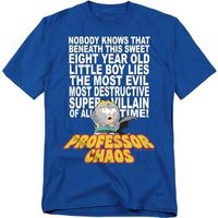 south park camiseta professor chaos para hombre