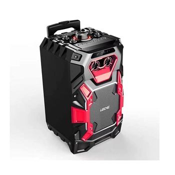 LEICKE DJ ROXXX Pro Altavoz portátil estéreo Negro 50 W