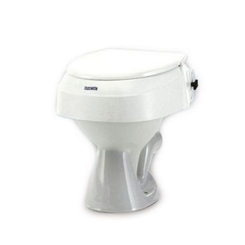Elevador De Inodoro  Altura Regulable  610 Y 15cm  Con Tapa  Invacare