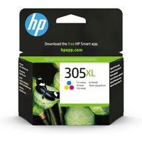 hp 305xl 3ym63ae tricolor cartucho de tinta de alta capacidad original compatible con impresoras de inyeccion de tinta hp deskjet 2810 2820 2710 2720 2721 hp deskjet plus 4110 4120 4130 hp