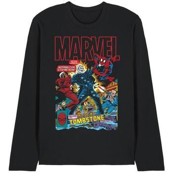 Marvel Camiseta manga larga Retro para mujer