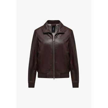 Bomboogie Cazadora de cuero JW VALL P LLV6-118 BARK BROWN para mujer