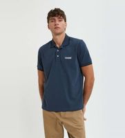 baracuta para hombre brpol0020ut2769 polo logo azul m casual algodon manga corta