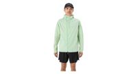 chaqueta nnormal trail wind verde  hombre