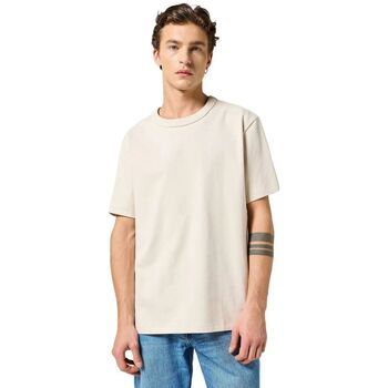 Wrangler Camiseta 112357430 SOLID TEE-WHITE para hombre