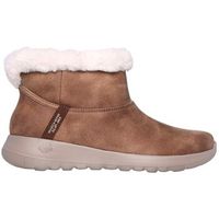 skechers descansos botin slip-ins on-the-go stellar coozy drem camel para mujer