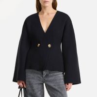by malene birger tinley wool-blend cardigan - m