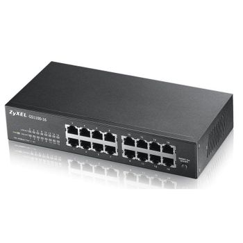 Switch Zyxel GS1100-16 Gigabit Ethernet 16 Puertos No Administrado