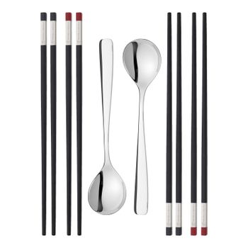 ZWILLING Chopsticks Juego de palillos 10-pzs, mate/pulido