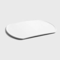 tabla de cortar de polipropileno blanco mate 35x225 cm