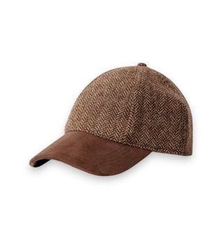 Hackett London para hombre. HM0400114 Gorra Hbone Tartan marrón (OSFA), Casual, Lana, Clásico
