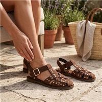 top3 sandalias sandalia tipo cangrejera para mujer