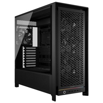 Corsair FRAME 5000D RS Torre E-ATX Cristal Templado USB-C Color Negro