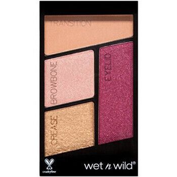 Wet N Wild Sombra de ojos & bases Quad Color Icon Eye Shadow - Flock Party para mujer
