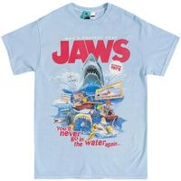 jaws camiseta tt1195 para hombre