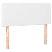 cabecero accesorio para dormir mueble dormitorio 90 x 5 x 7888 cm blanco sintetico tdl0203673