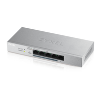 zyxel gs1200-5hpv2 managed switch 5xgb 4xpoe