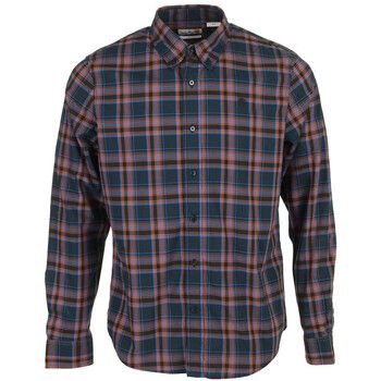 Timberland Camisa manga larga Stretch Poplin Check Shirt Angora Yd para hombre