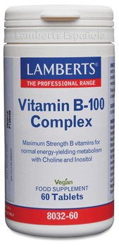 Lamberts Complejo de Vitaminas B-100 60 Tabletas
