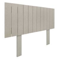 cabecero de madera reciclada dm estilo palet vertical con patas 110x115cm camas 110 - acabado lino