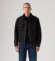 levis para hombre 16365-0291 chaqueta type sherpa trucker giv it negro s casual algodon