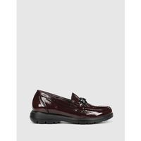 fluchos mocasines mocasin f1794 burdeos para mujer