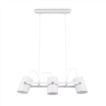 Lámpara colgante Caleo blanco